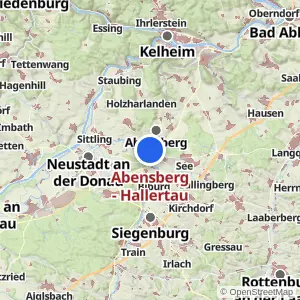 Kartenvorschau Abensberg - Hallertau