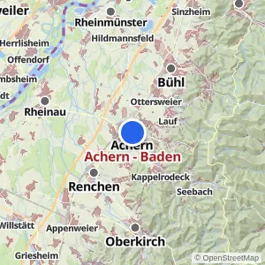 Kartenvorschau Achern - Baden