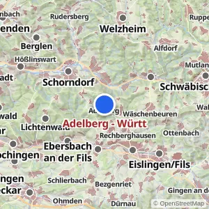 Kartenvorschau Adelberg - Württ