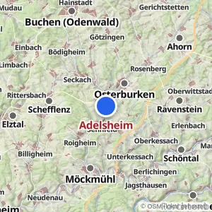 Kartenvorschau Adelsheim