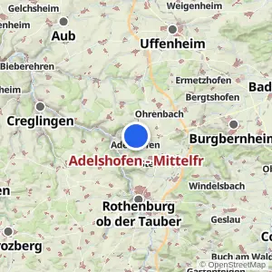 Kartenvorschau Adelshofen - Mittelfr