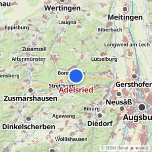 Kartenvorschau Adelsried