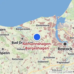 Kartenvorschau Admannshagen-Bargeshagen