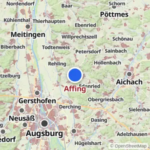 Kartenvorschau Affing