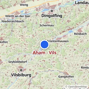 Kartenvorschau Aham - Vils