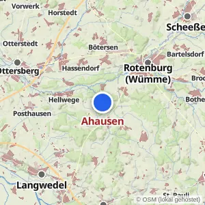 Kartenvorschau Ahausen