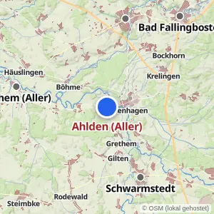 Kartenvorschau Ahlden (Aller)