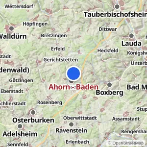 Kartenvorschau Ahorn - Baden