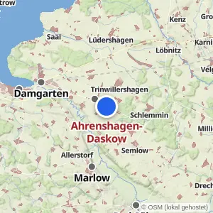 Kartenvorschau Ahrenshagen-Daskow