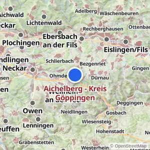 Kartenvorschau Aichelberg - Kreis Göppingen
