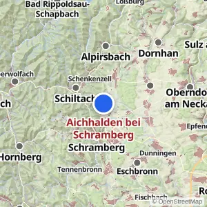Kartenvorschau Aichhalden bei Schramberg