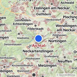 Kartenvorschau Aichtal