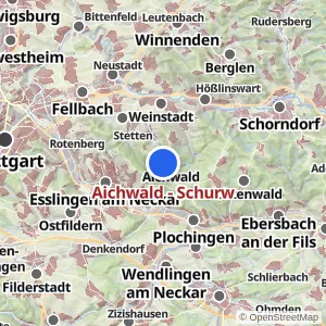 Kartenvorschau Aichwald - Schurw