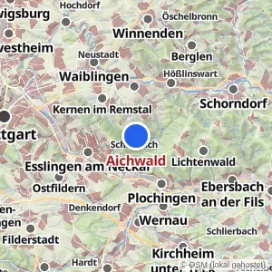 Kartenvorschau Aichwald