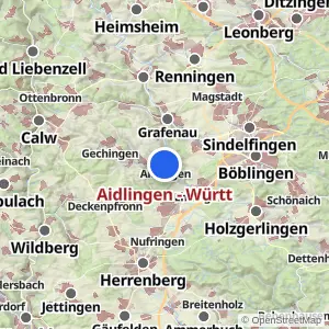 Kartenvorschau Aidlingen - Württ