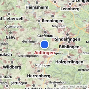 Kartenvorschau Aidlingen