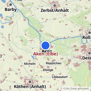 Kartenvorschau Aken (Elbe)