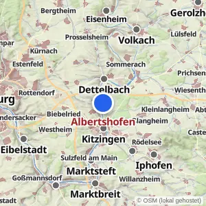 Kartenvorschau Albertshofen