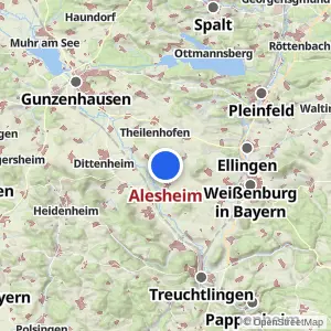 Kartenvorschau Alesheim