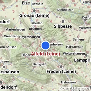 Kartenvorschau Alfeld (Leine)
