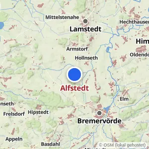 Kartenvorschau Alfstedt
