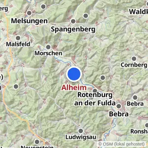 Kartenvorschau Alheim