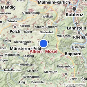 Kartenvorschau Alken - Mosel