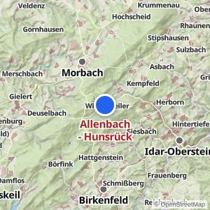 Kartenvorschau Allenbach - Hunsrück