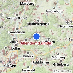Kartenvorschau Allendorf (Lumda)