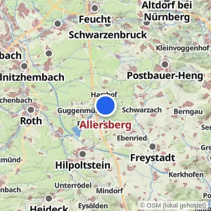 Kartenvorschau Allersberg