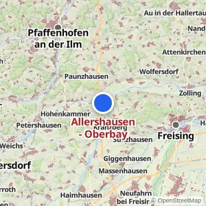 Kartenvorschau Allershausen - Oberbay