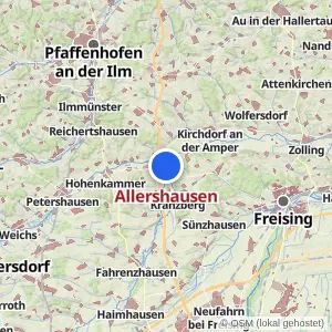 Kartenvorschau Allershausen