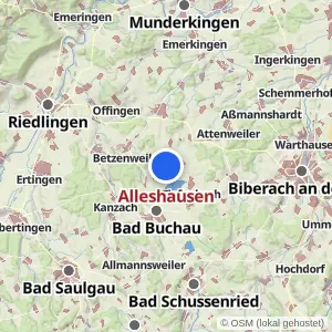 Kartenvorschau Alleshausen