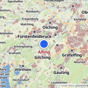 Kartenvorschau Alling