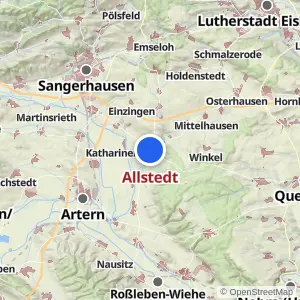 Kartenvorschau Allstedt