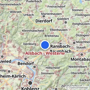 Kartenvorschau Alsbach - Westerw