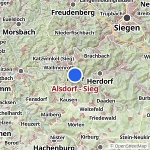 Kartenvorschau Alsdorf - Sieg