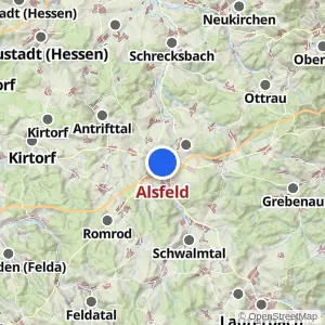 Kartenvorschau Alsfeld