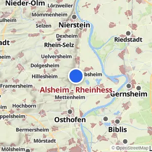 Kartenvorschau Alsheim - Rheinhess