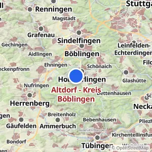 Kartenvorschau Altdorf - Kreis Böblingen