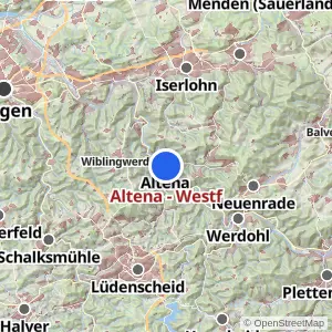 Kartenvorschau Altena - Westf