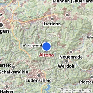 Kartenvorschau Altena