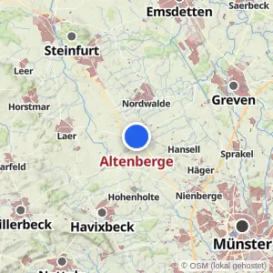 Kartenvorschau Altenberge