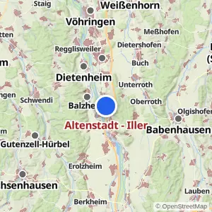 Kartenvorschau Altenstadt - Iller