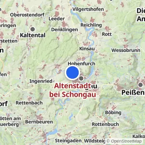 Kartenvorschau Altenstadt bei Schongau