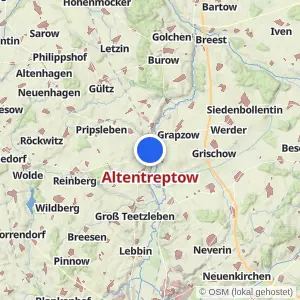Kartenvorschau Altentreptow