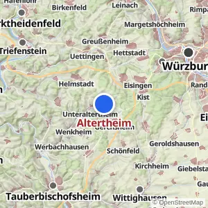 Kartenvorschau Altertheim