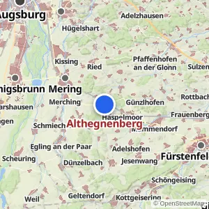 Kartenvorschau Althegnenberg