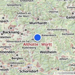 Kartenvorschau Althütte - Württ
