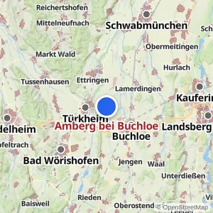 Kartenvorschau Amberg bei Buchloe